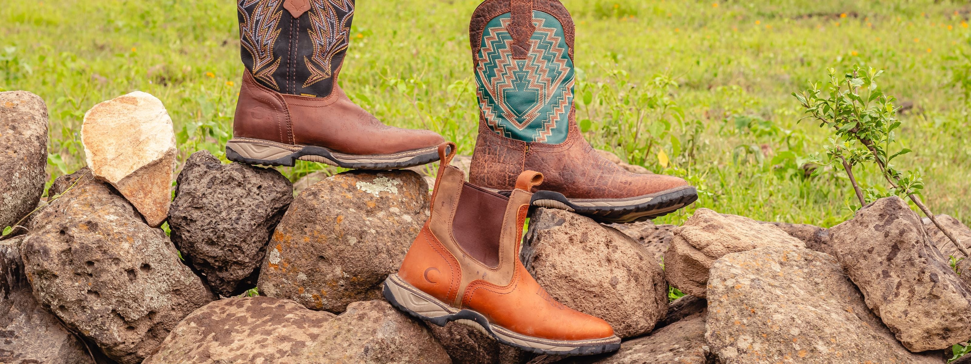 Non slip outlet cowboy boots