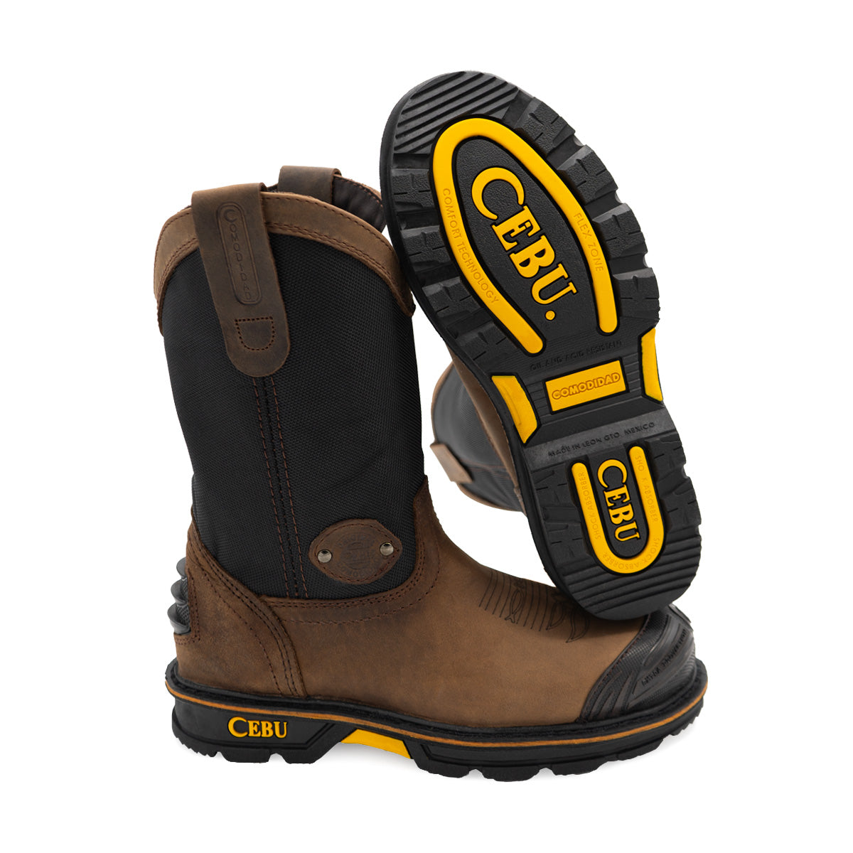 Pull on boots steel toe best sale