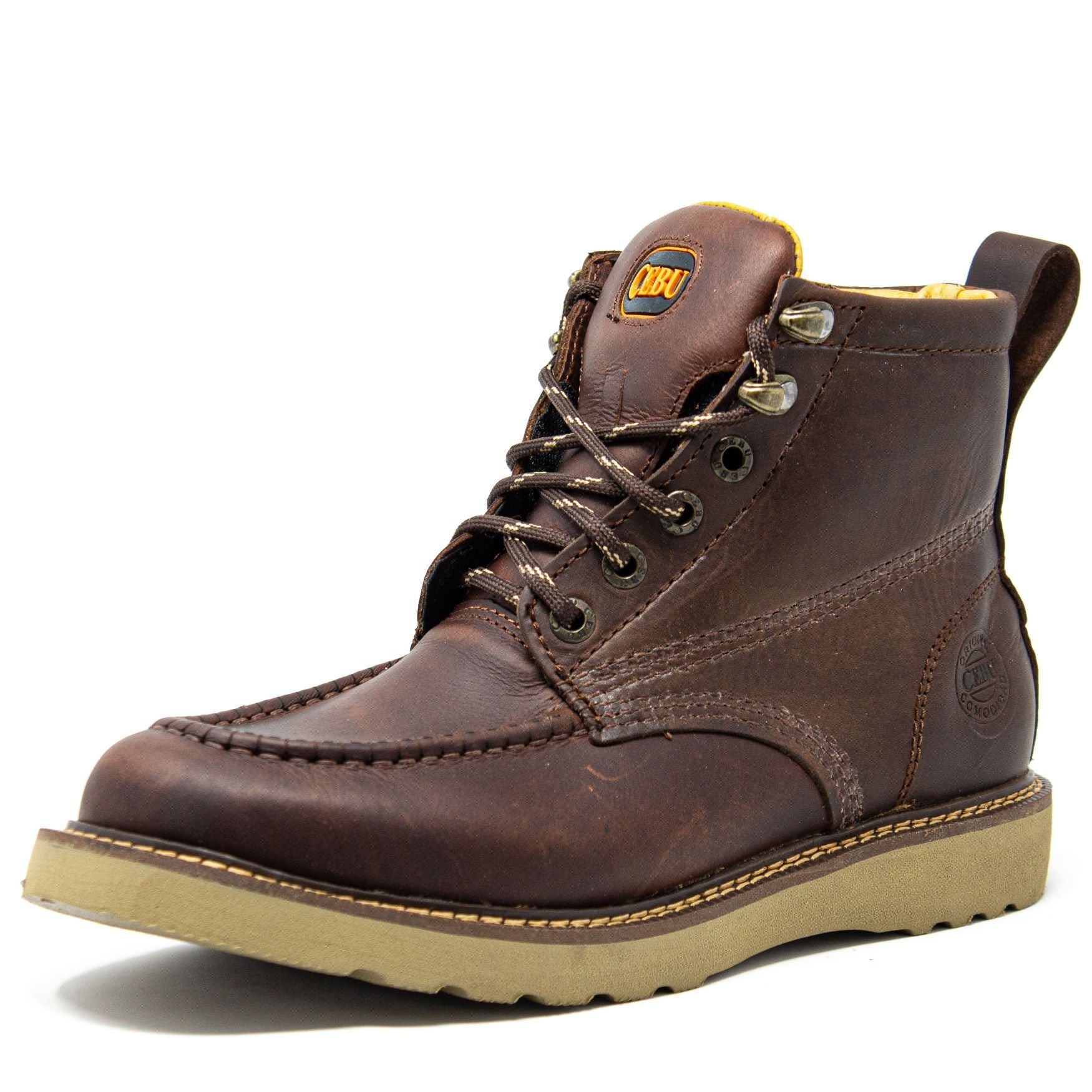 Flat bottom clearance work boots