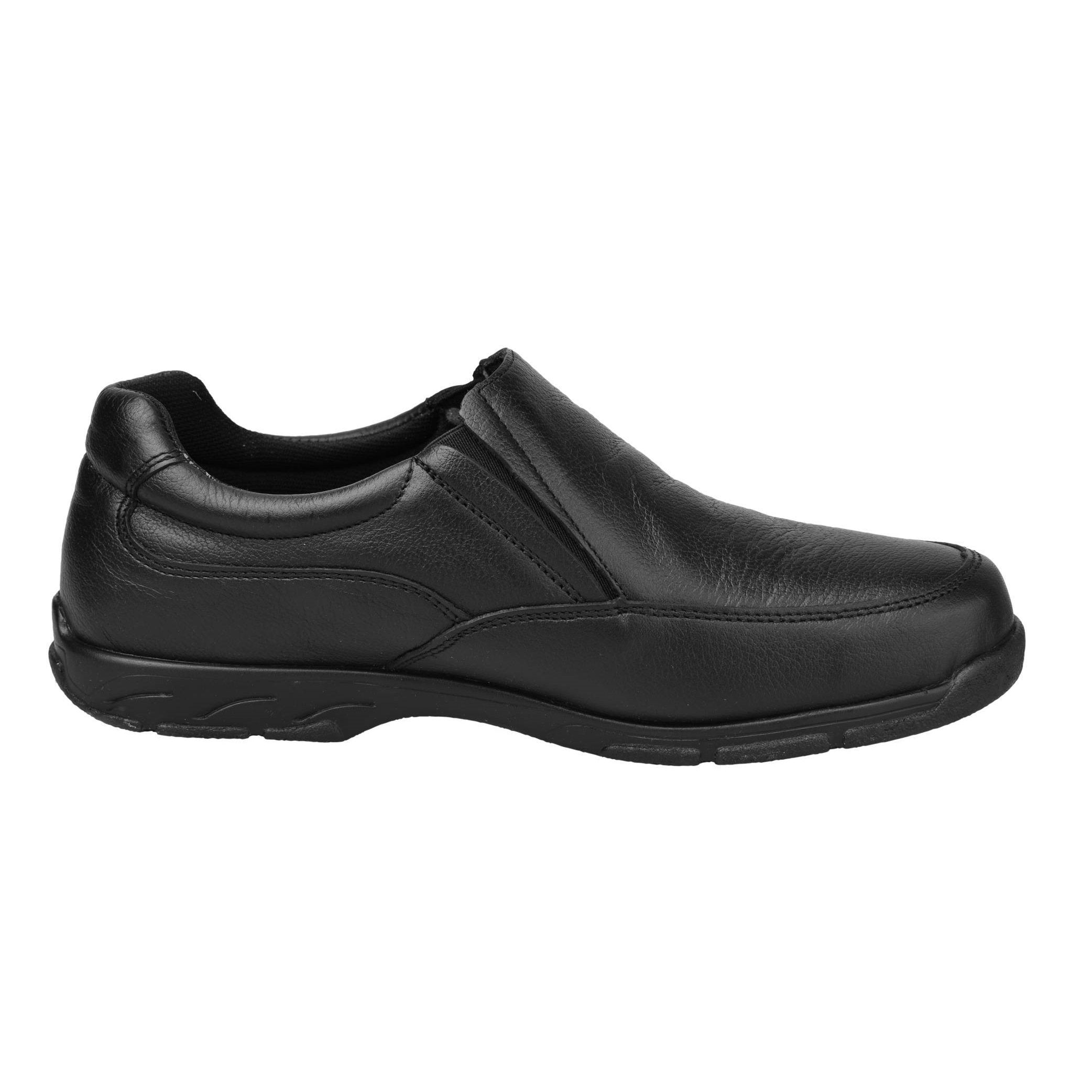 Non slippery sales black shoes